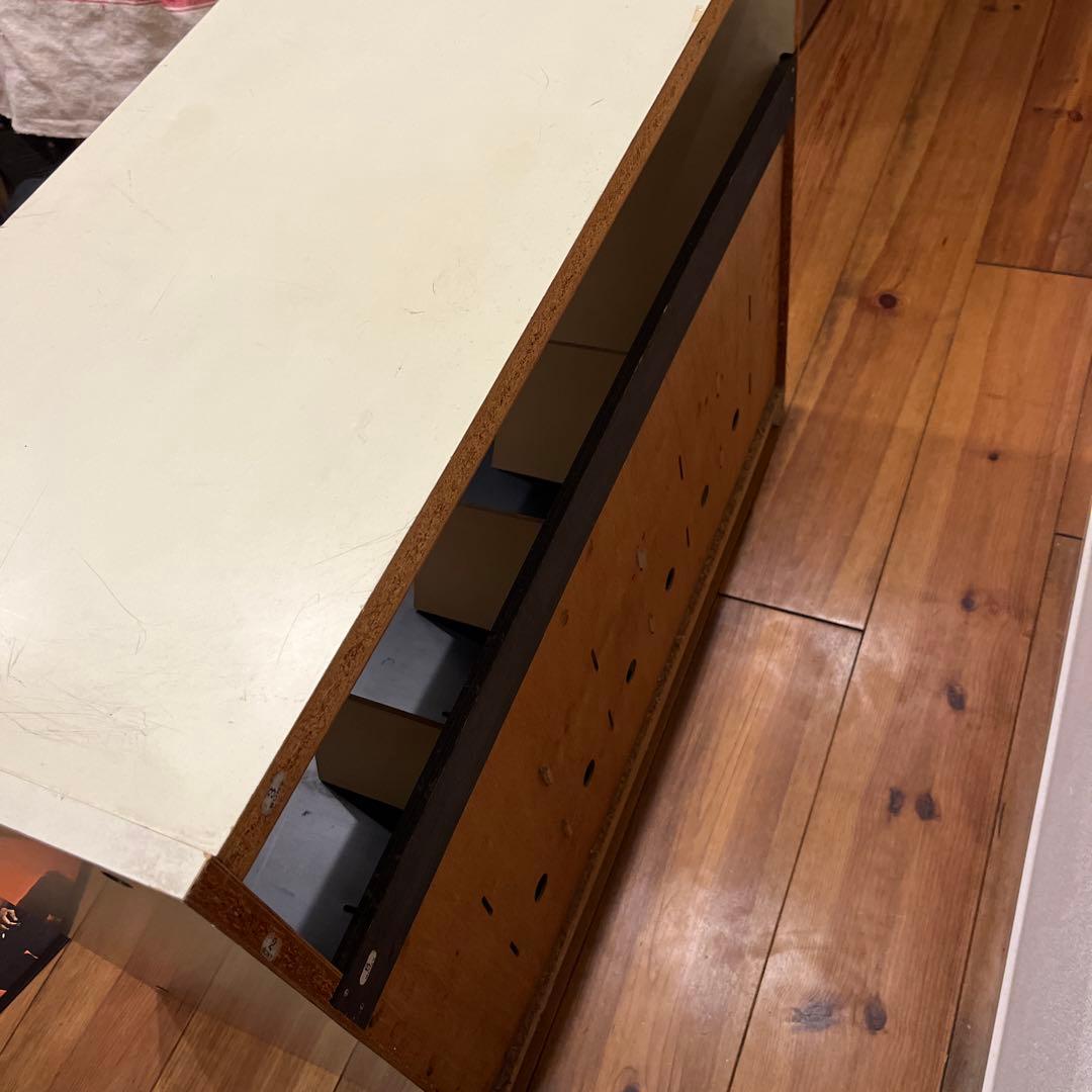 ヴィンテージレコード棚　オーディオ棚