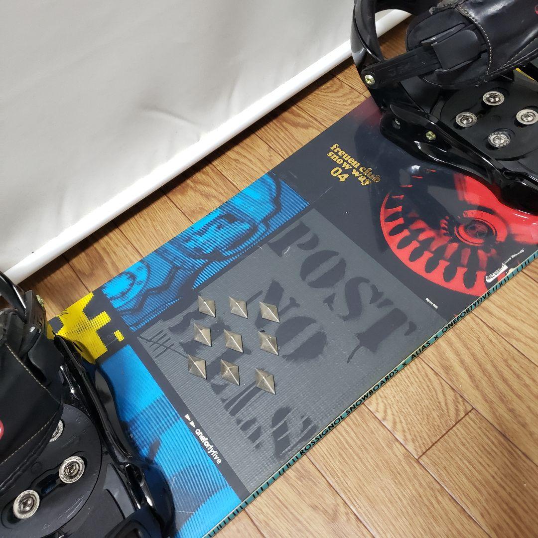 ROSSIGNOL DRAKE 145cm スノーボードセット