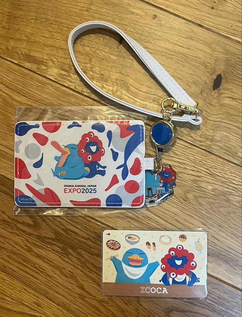 EXPO2025 ICカードホルダー ストラップ付き