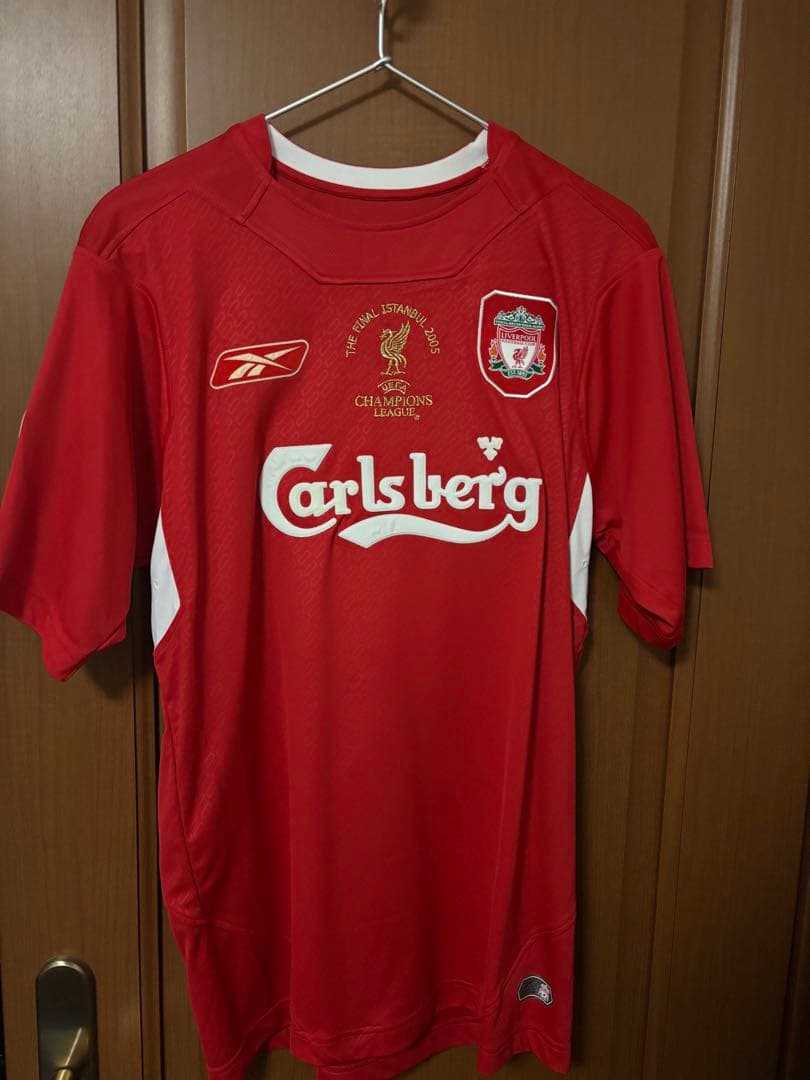 04/05リヴァプール ジェラード 半袖 UEFA CL決勝
