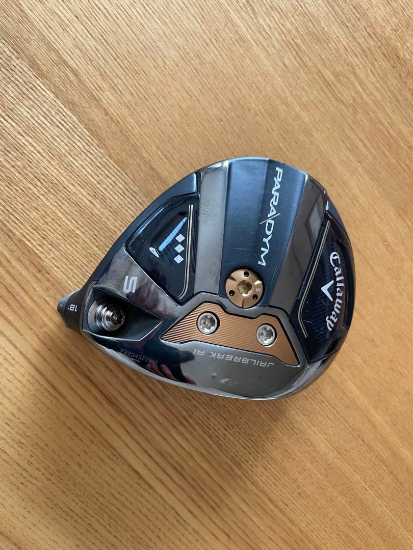 【5w】キャロウェイ　パラダイム　トリプルダイヤ　ヘッドのみ
