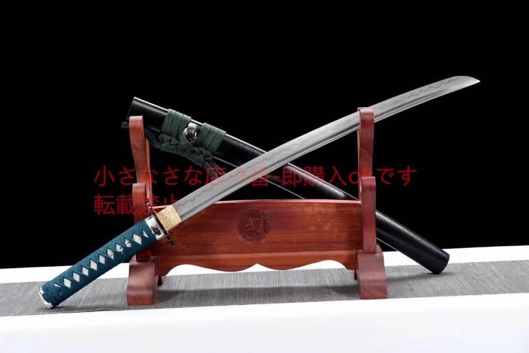 20寸T 8鋼焼刃『ターコイズ』 古兵器 武具 刀装具 日本刀 模造刀 居合刀