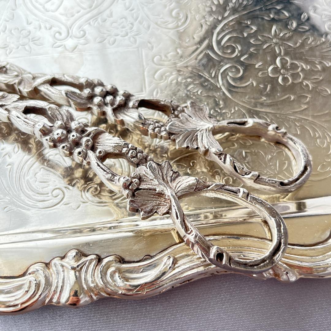 【英国】 グレープシザー / 葡萄鋏【シルバープレート】