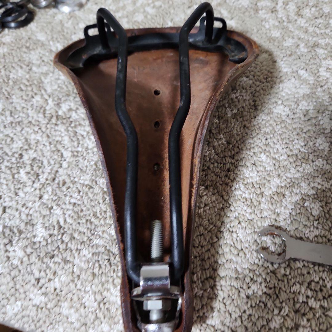 BROOKS レザーサドル ブラウン