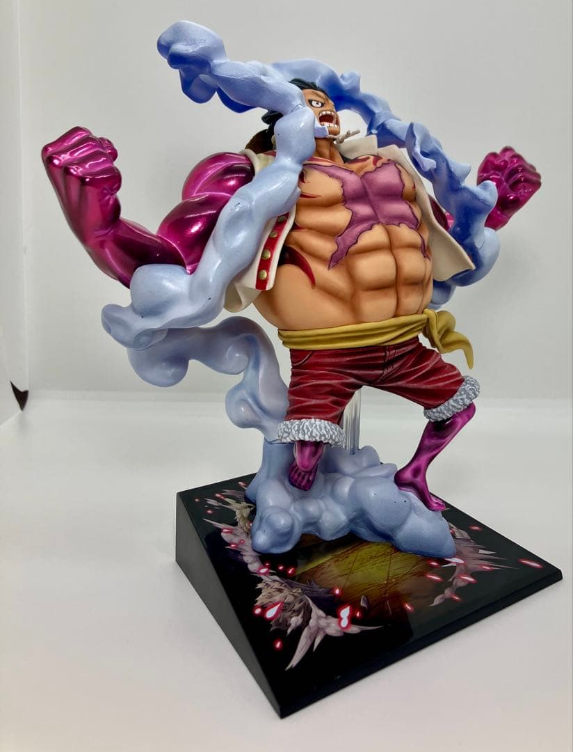 ラストワン　ルフィ ギア４ バウンドマン maximum くじ　リペイント