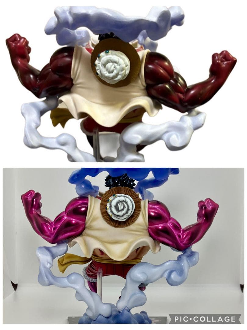 ラストワン　ルフィ ギア４ バウンドマン maximum くじ　リペイント