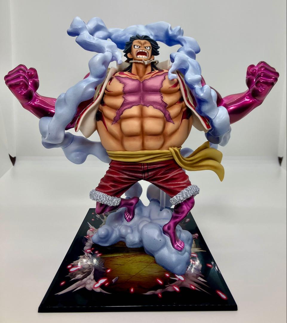 ラストワン　ルフィ ギア４ バウンドマン maximum くじ　リペイント