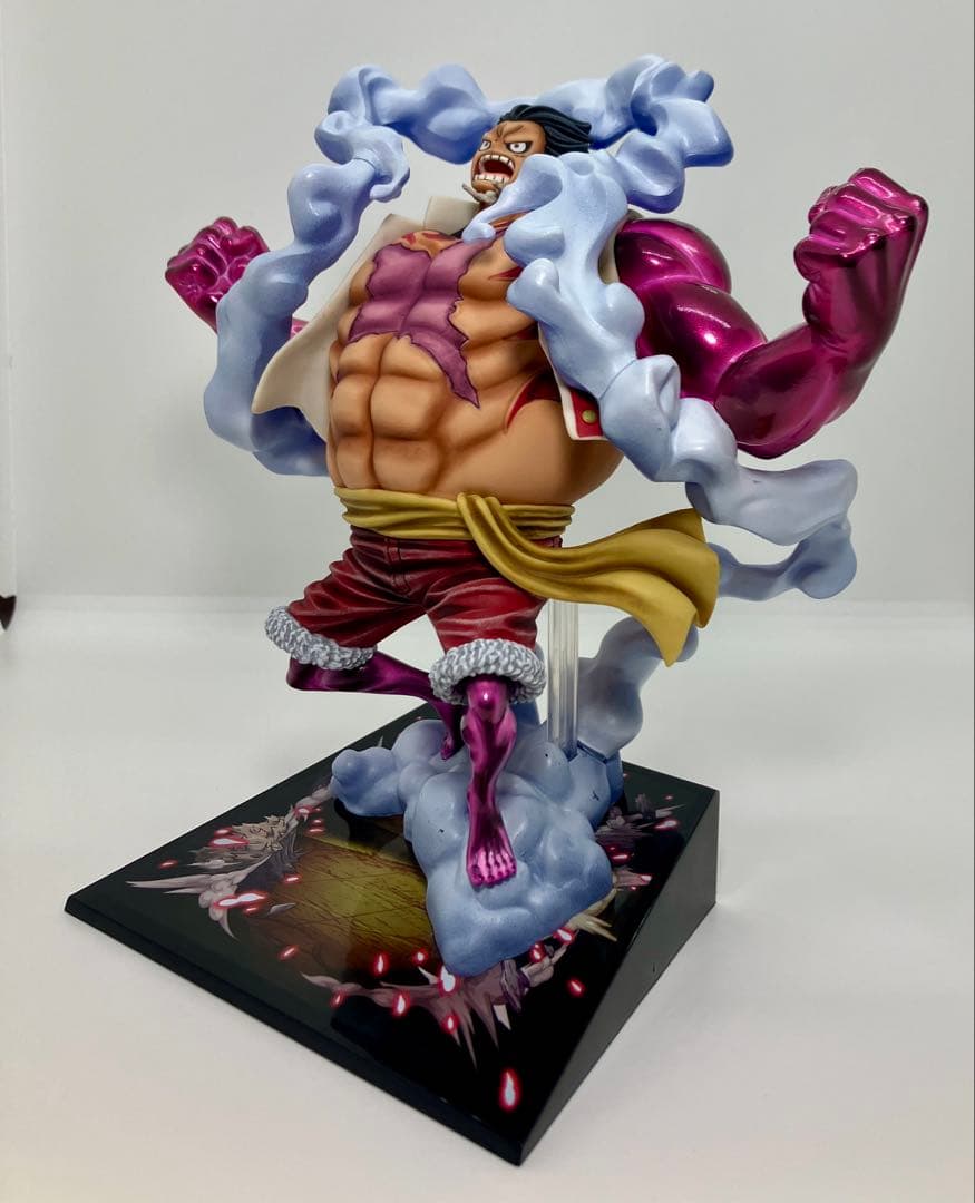 ラストワン　ルフィ ギア４ バウンドマン maximum くじ　リペイント