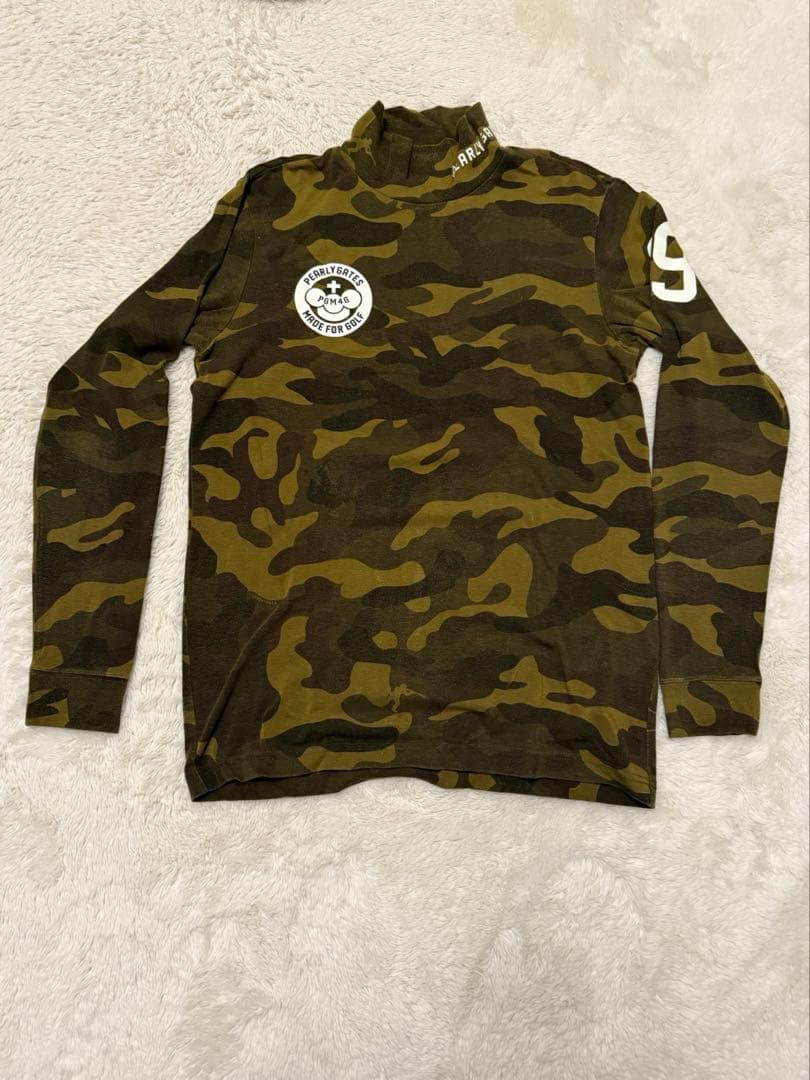 【美品】パーリーゲイツ　カモフラ　インナー