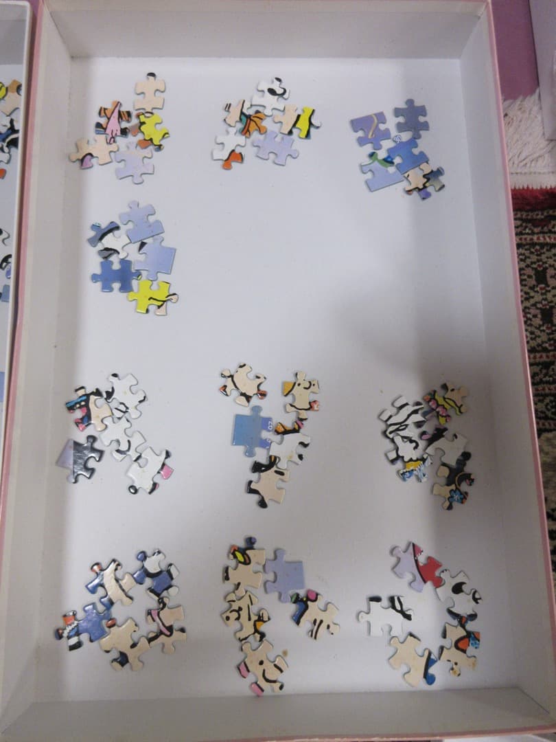 【中古品】スヌーピーカレンダージグソーパズル　1991年