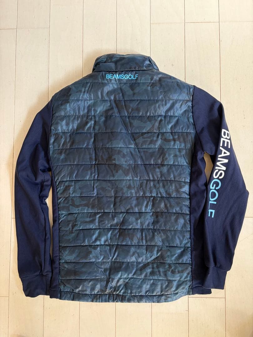 ビームスゴルフ ハイブリッド中綿ブルゾン　ブリーフィング uag