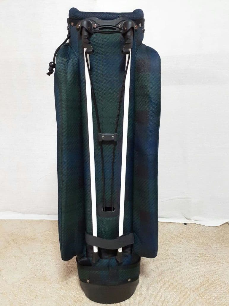 PEARLY GATES /スタンド式 キャディバッグ ブラックウォッチ 未使用