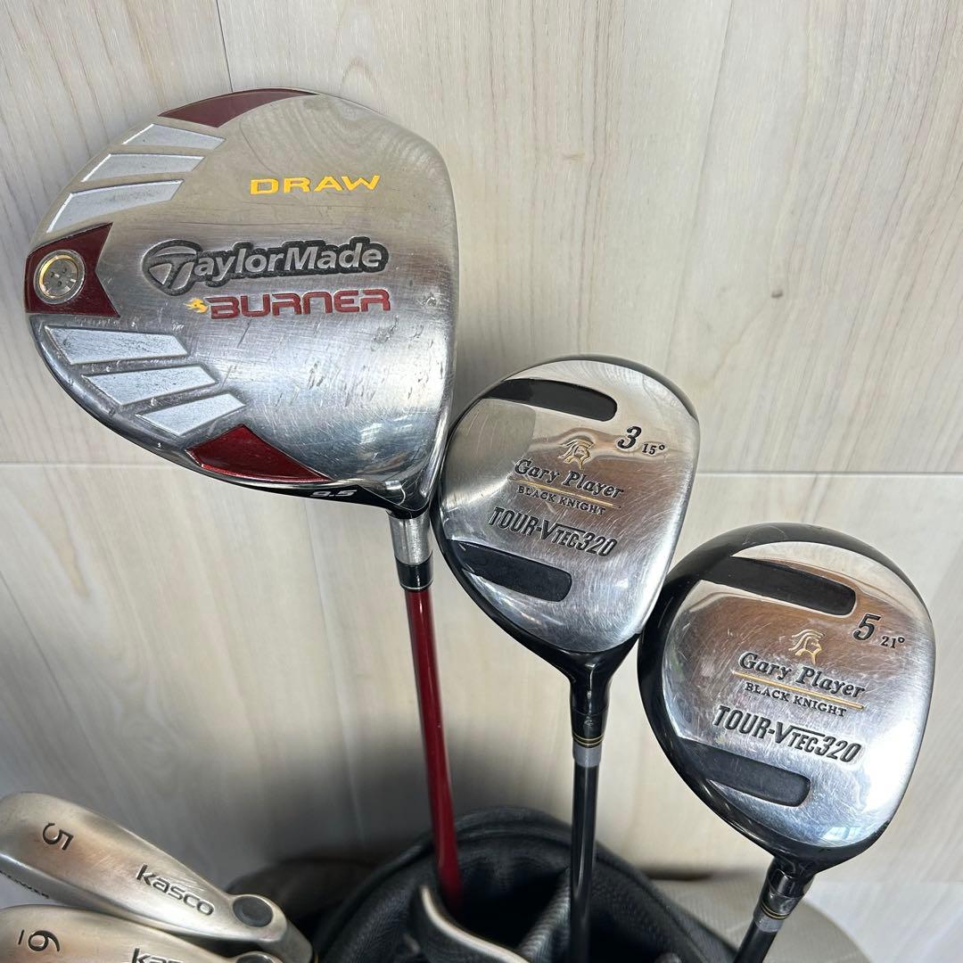 【メンズ右】テーラーメイド　Burner kascoメンズゴルフセット