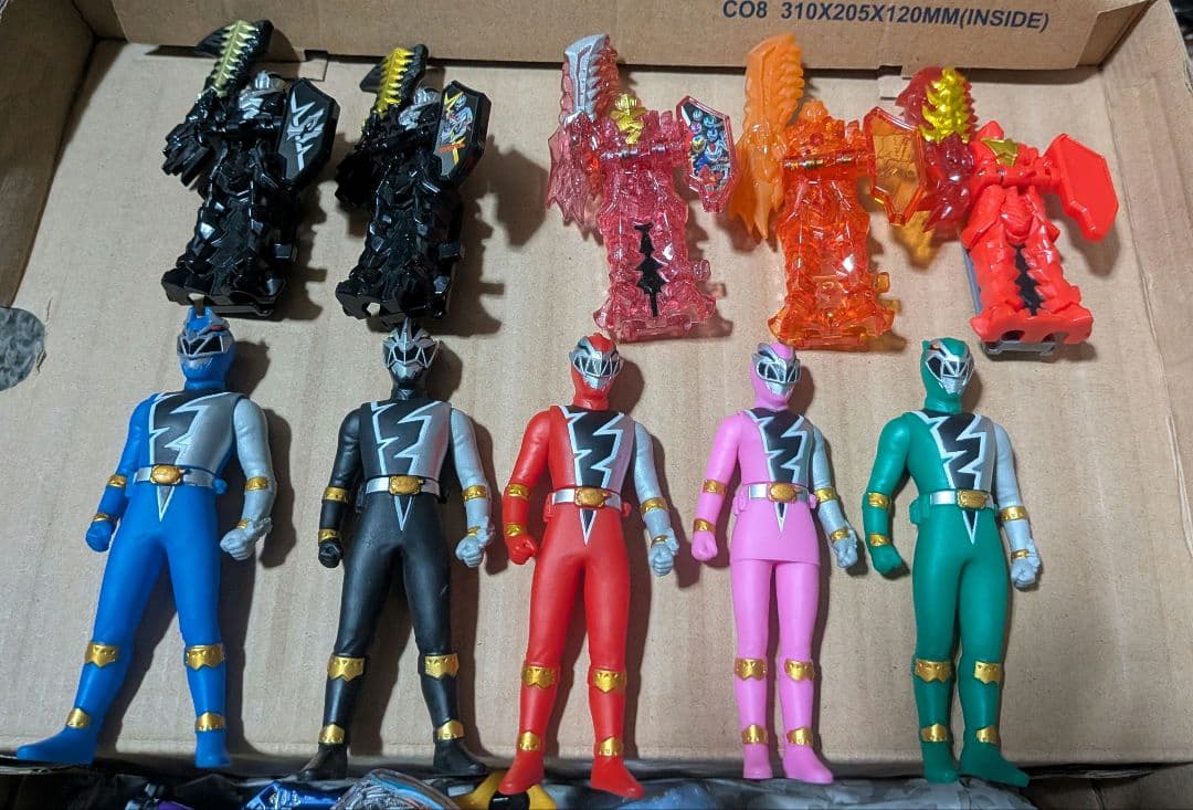 DXキョウリュウオー·キシリュウジン·チェンジャー·リュウソウルミニソフビセット