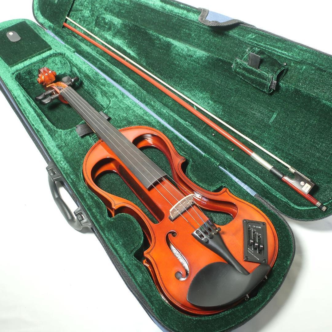 極美品 Hallstatt CV-210E エレキ バイオリン 4/4