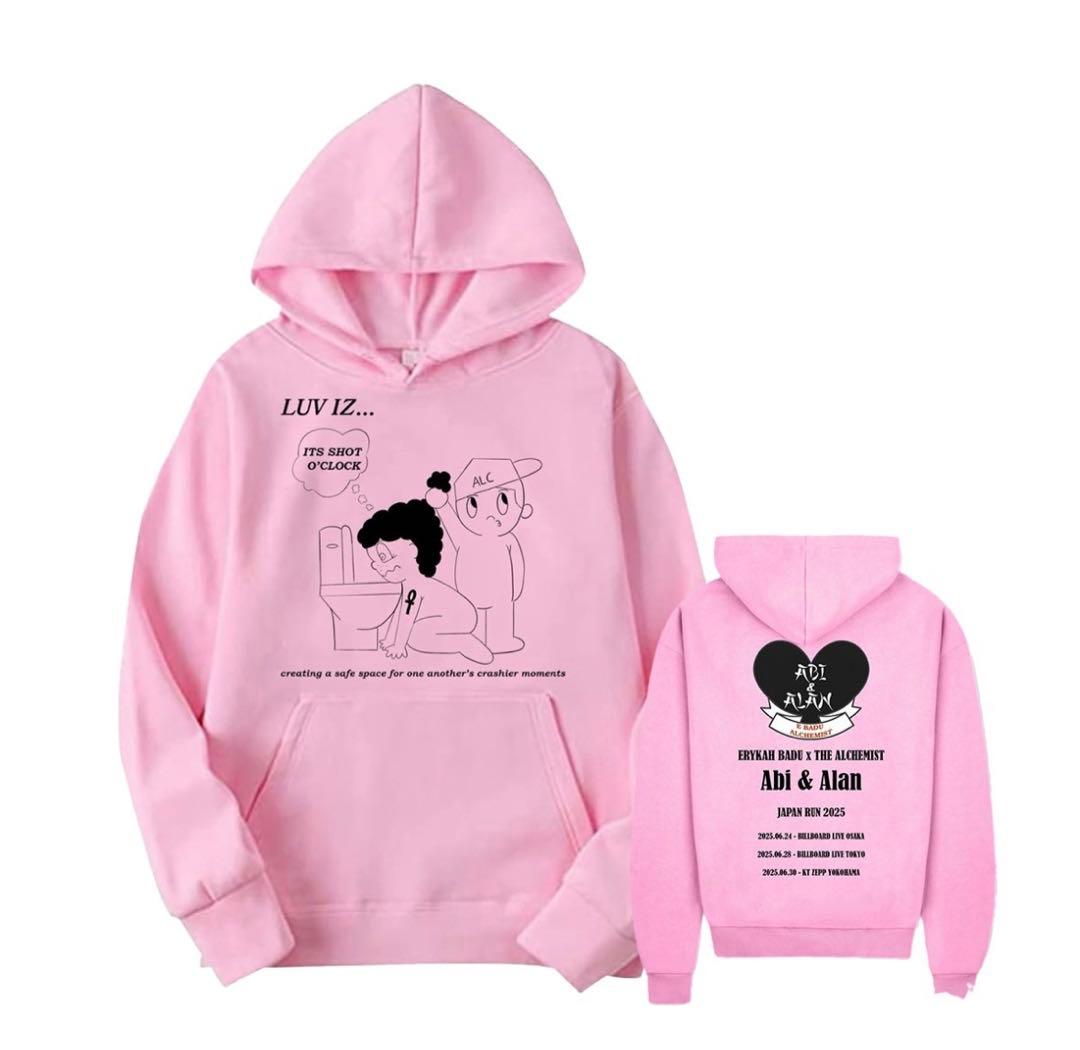 Erykah Badu エリカバドゥ　'Abi & Alan 2025 パーカー