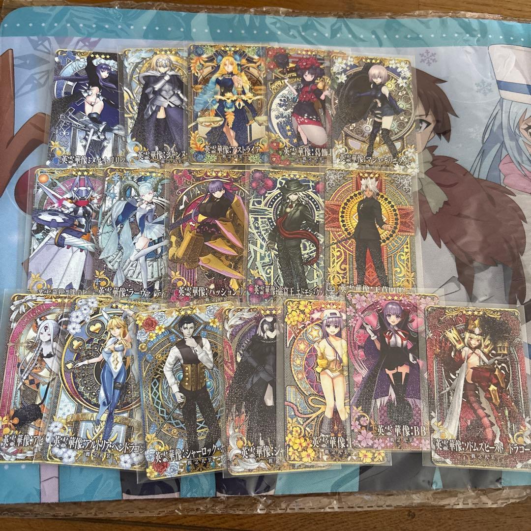 fgoアーケード 英霊華像　第一　120枚　コンプリート　フェイタル