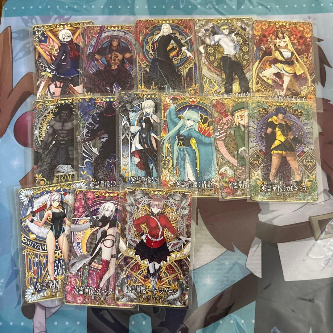 fgoアーケード 英霊華像　第一　120枚　コンプリート　フェイタル