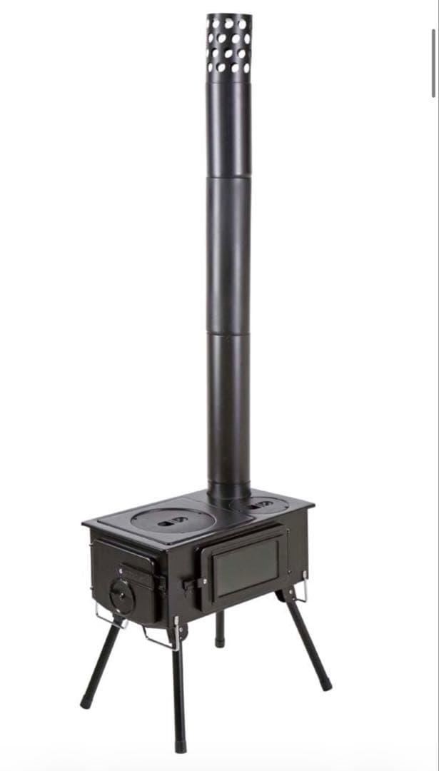 【定価¥42,000】CAPTAIN STAG KAMADO薪ストーブ　おまけ付