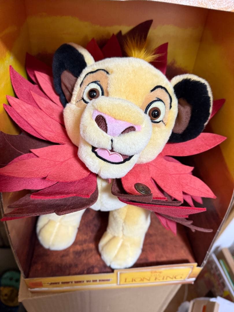 日本未発売　リミテッドエディション ライオンキング　シンバ ぬいぐるみ　新品