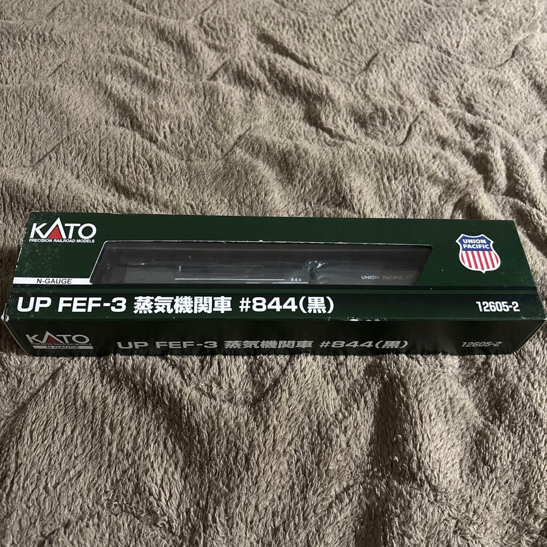 KATO UP FEF-3 蒸気機関車 #844 黒