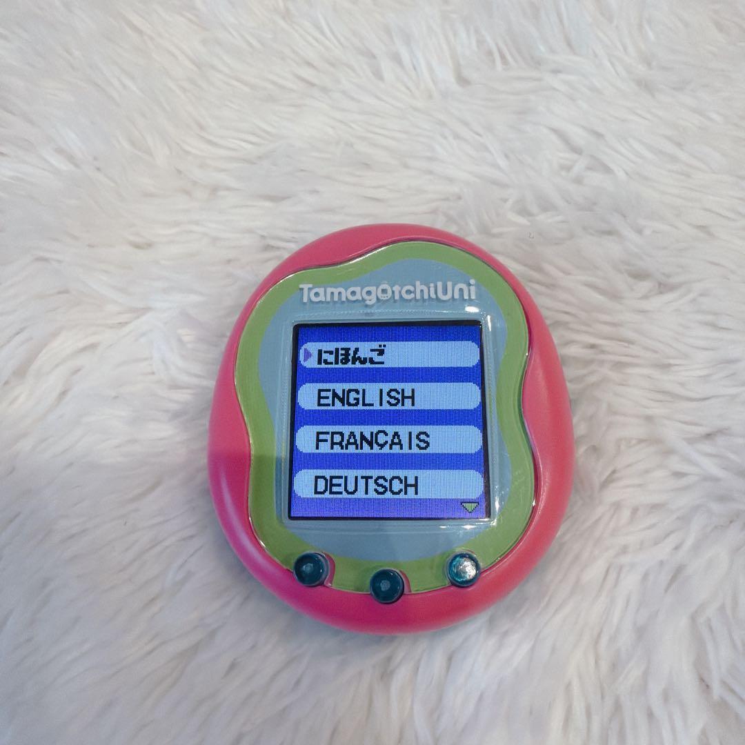 Tamagotchi Uni ピンク　本体 箱あり　BANDAI たまごっちユニ