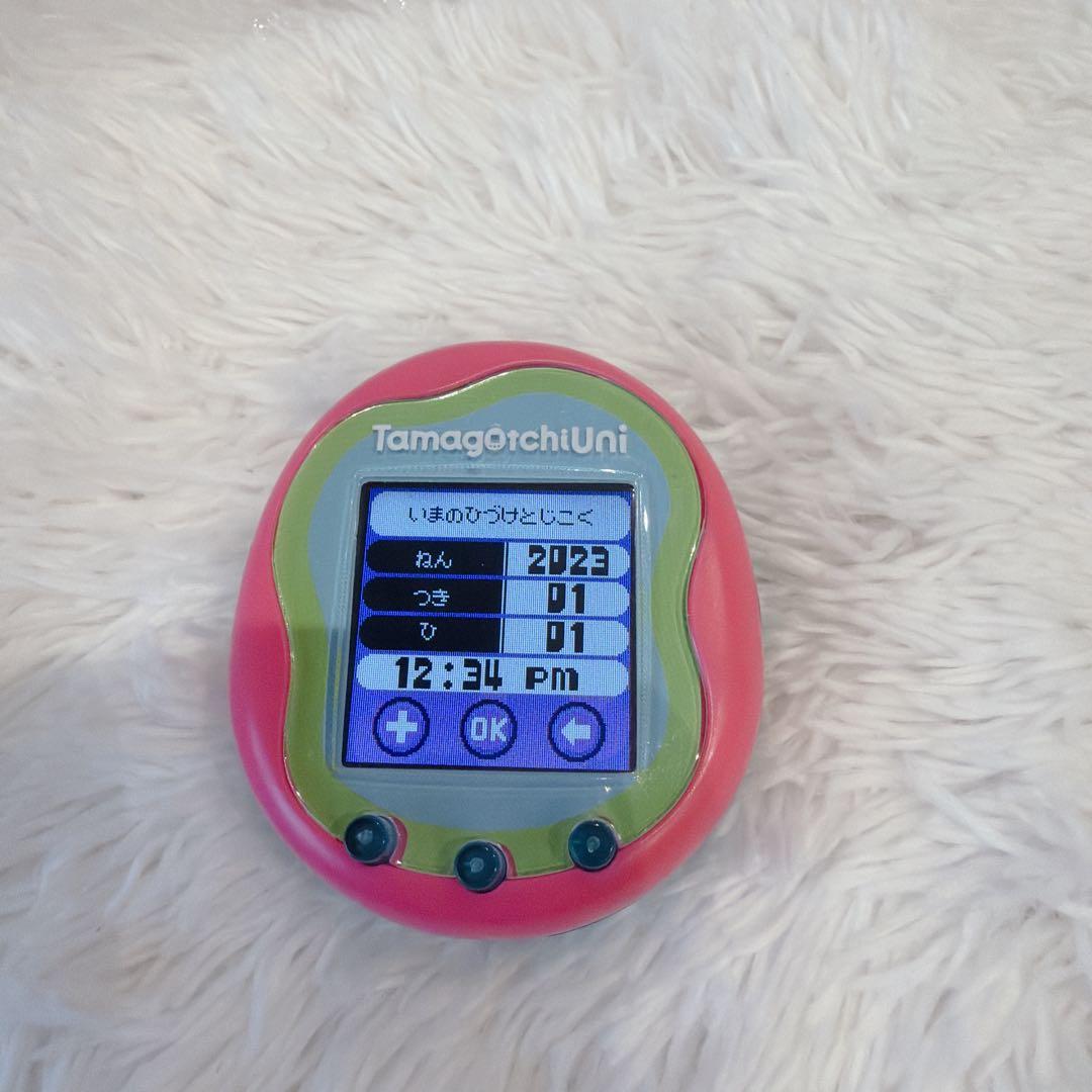 Tamagotchi Uni ピンク　本体 箱あり　BANDAI たまごっちユニ