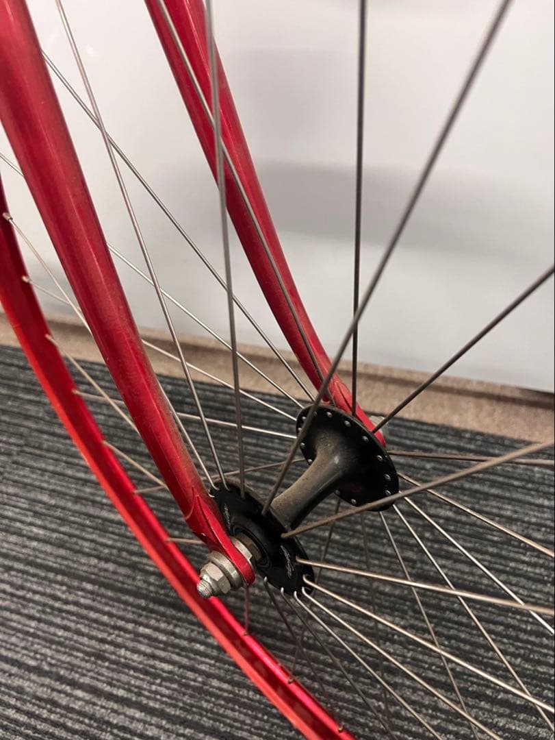 NAGASAWA（ナガサワ）トラックフレーム中野浩一モデル　レーシングレッド塗装