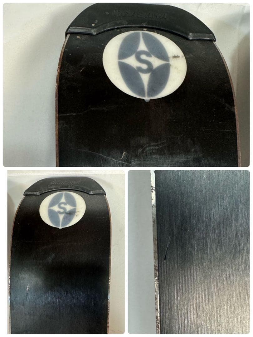 【良品】OGASAKA G-TRIUN スキー板 190CM ビンディング付き