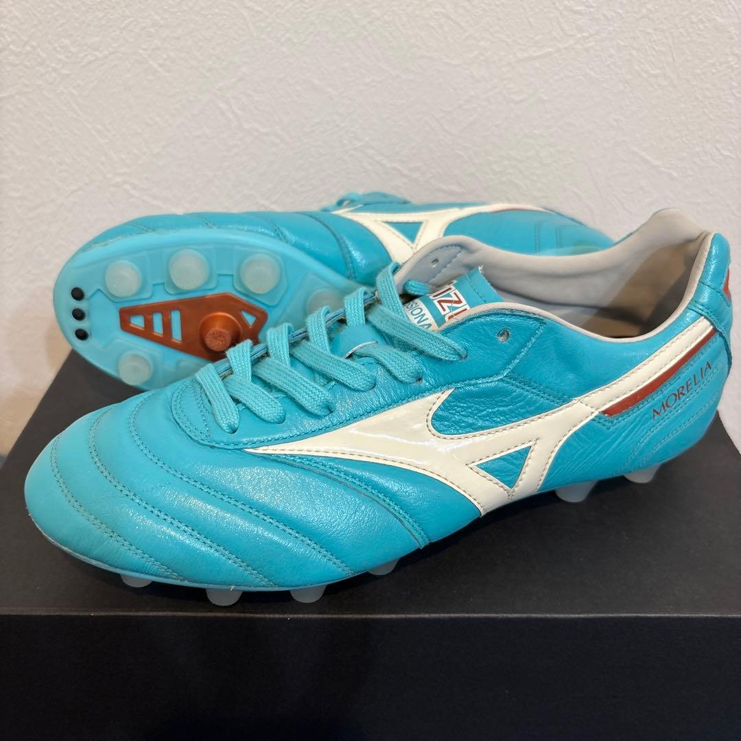 ミズノ モレリアⅡ JAPAN AZURE BLUE PACK 25.5cm