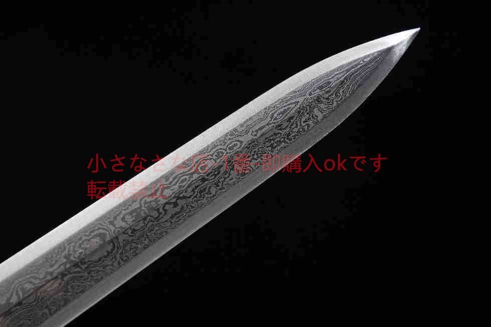 新四聖越王戦剣百錬文紋鋼 古兵器 武具 刀装具 日本刀 模造刀 居合刀