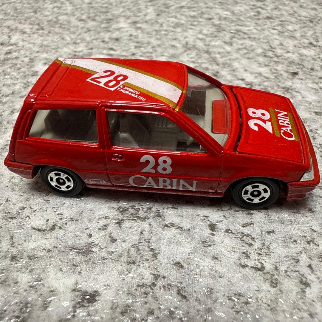 希少品　トミカ赤箱ホンダシビック3ドア「28 CABIN」