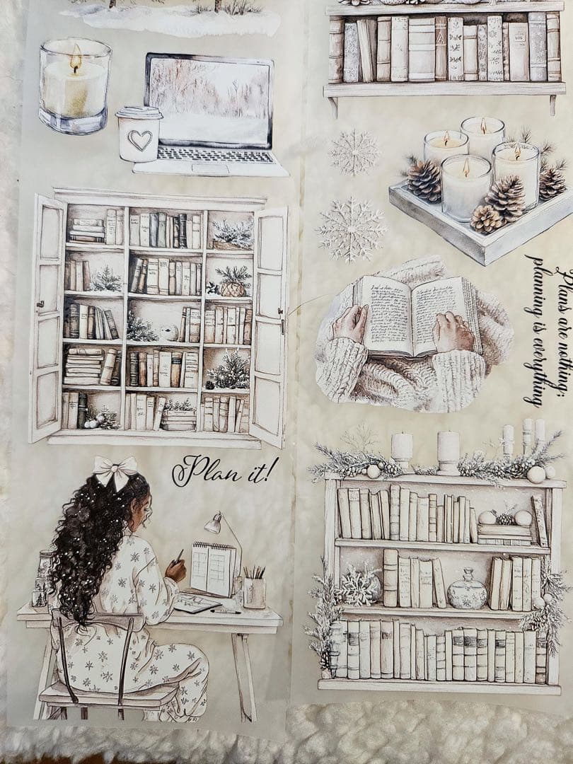 Lana's Scrap Shop 海外マスキングテープ　マステ 【2412】