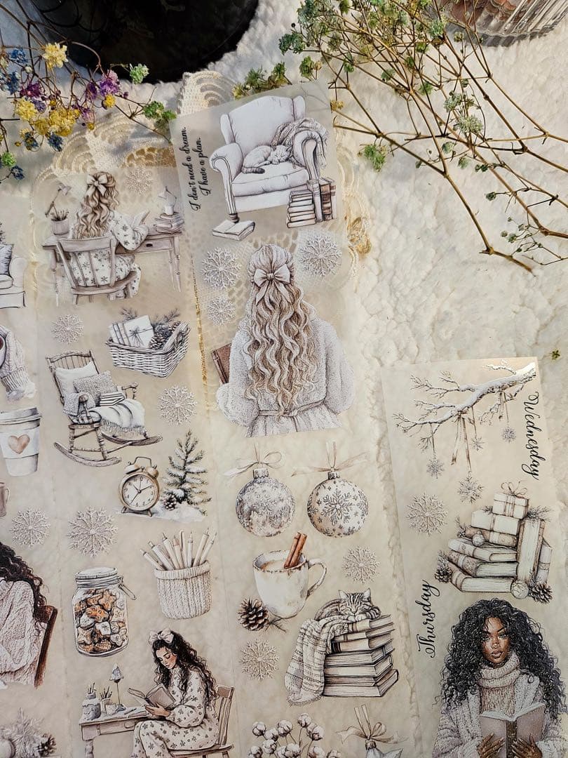 Lana's Scrap Shop 海外マスキングテープ　マステ 【2412】