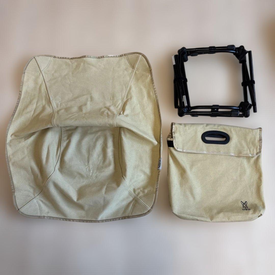 DOD スゴイッス アウトドアチェア 折りたたみ式 タン