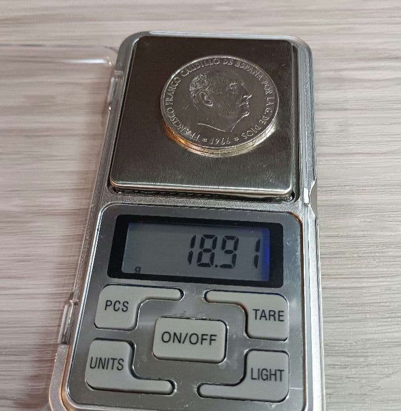 1966年 スペイン100ペセタ銀貨 旧貨幣 外国