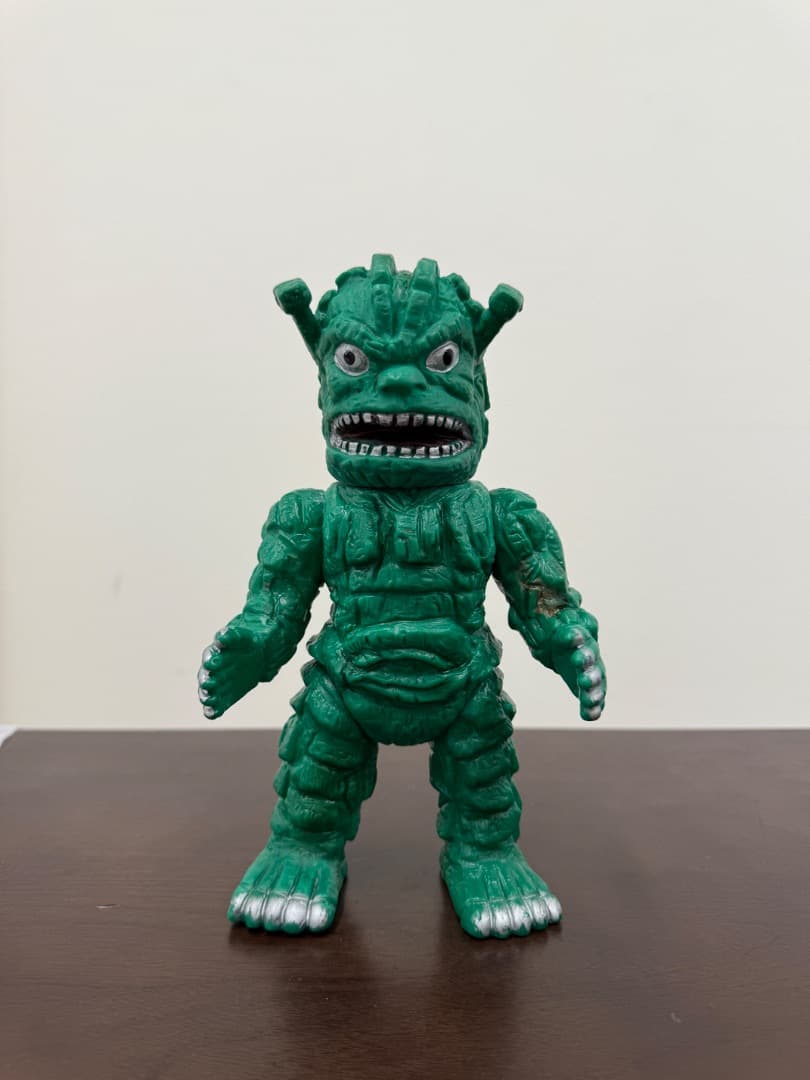 当時物　マスダヤ　怪獣　ダストマン　ソフビ