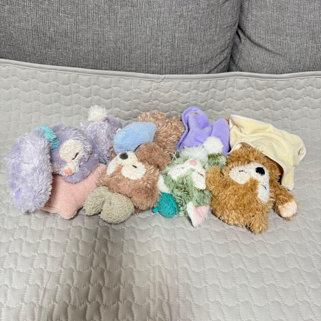 ❤️大人気商品❤️ダッフィー & フレンズ ぬいぐるみ 美品 ディズニーシー 眠る