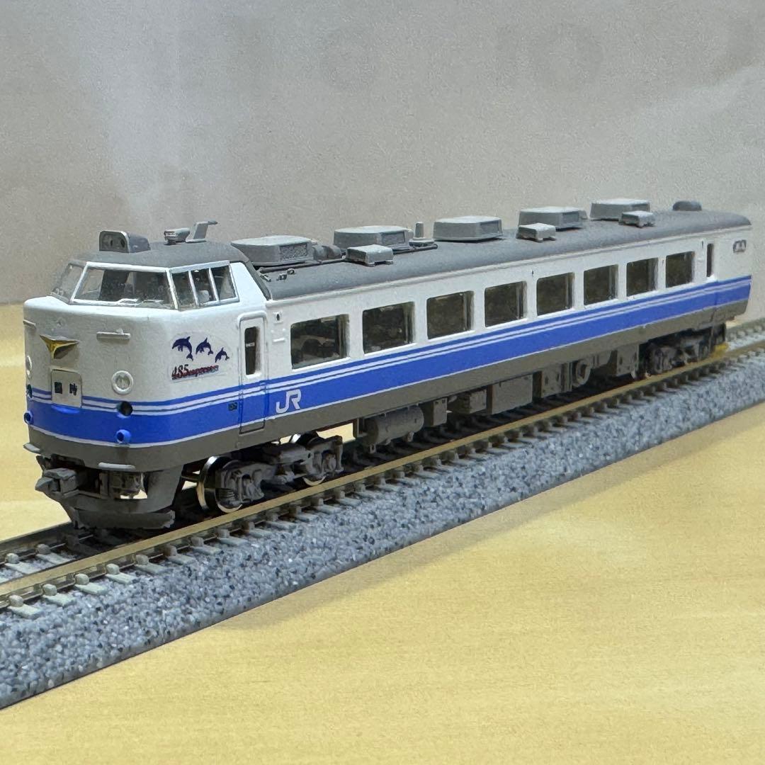 485系 K60編成＋K40編成 常磐線勝田電車区 出品者による加工作品 超希少