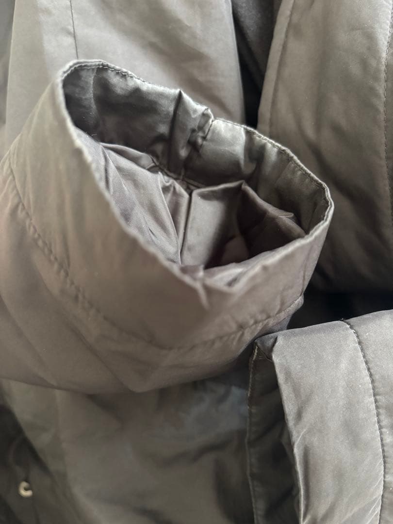 難あり！EGOZARU エゴザル ベンチコート Sサイズ 黒 防寒 アウター