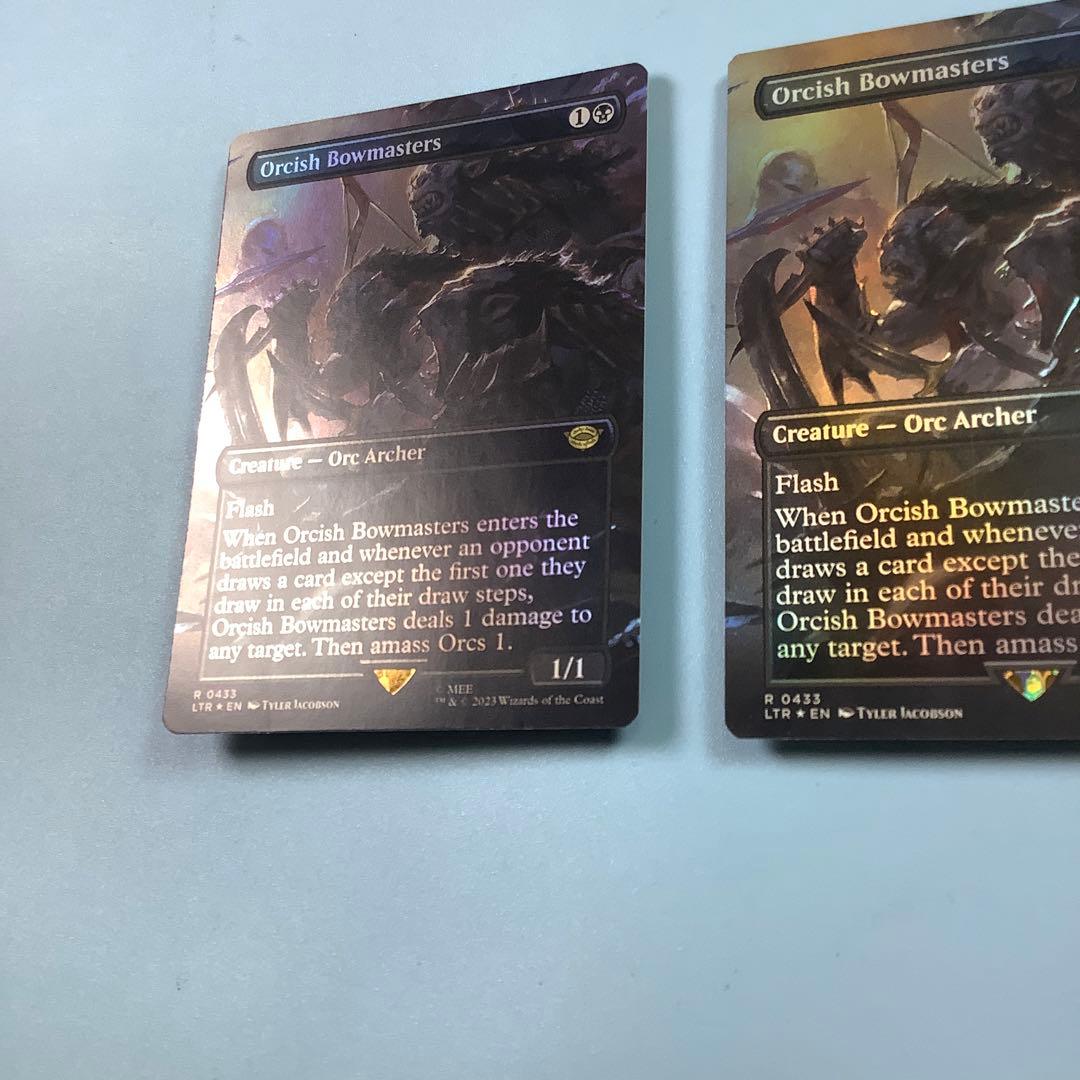 *バラ売り可* オークの弓使い　LTRボーダーレス英語foil2枚セット