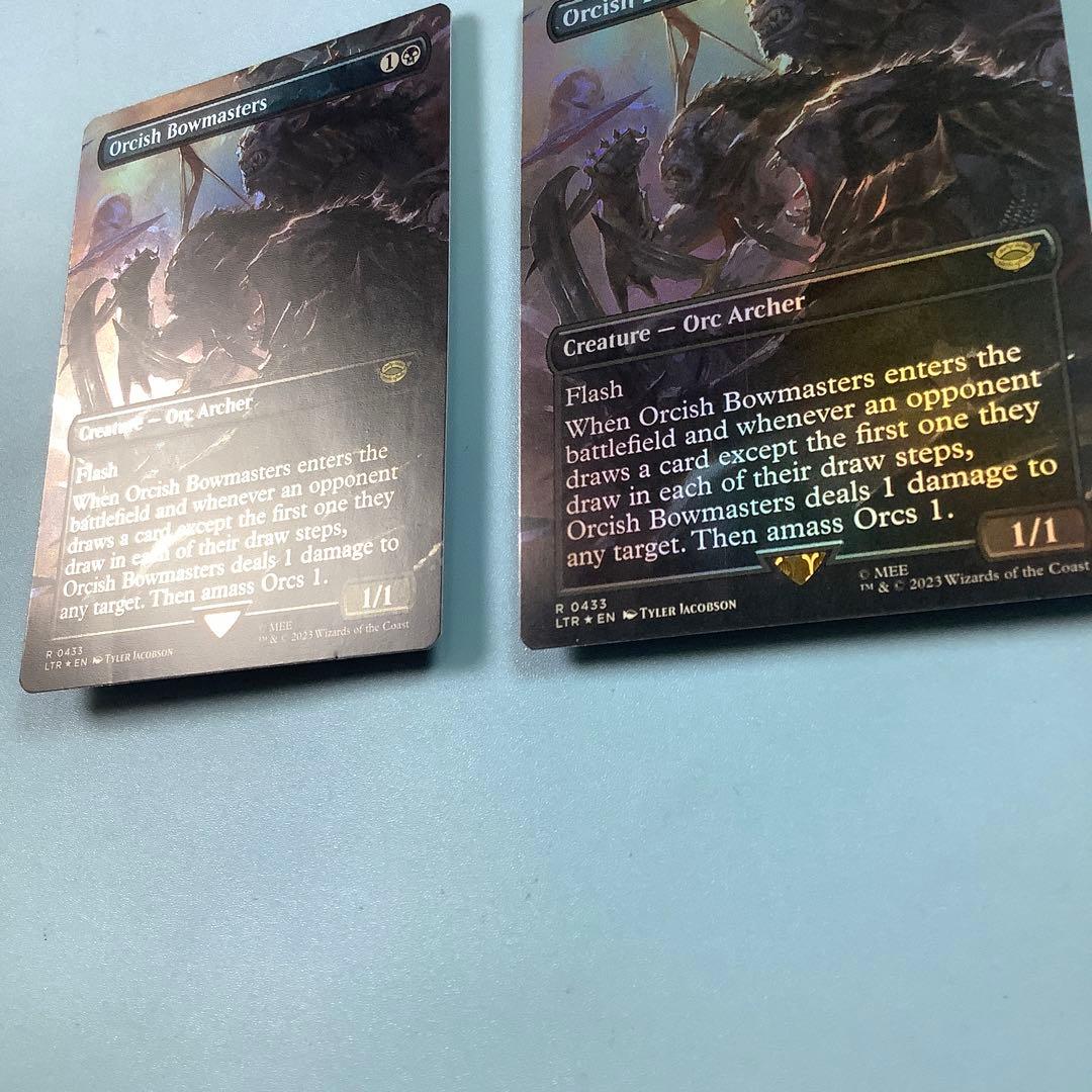 *バラ売り可* オークの弓使い　LTRボーダーレス英語foil2枚セット