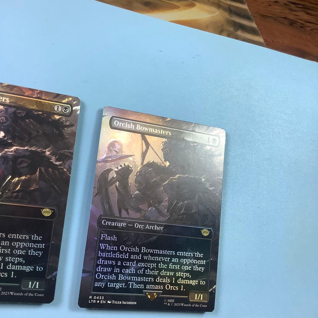 *バラ売り可* オークの弓使い　LTRボーダーレス英語foil2枚セット