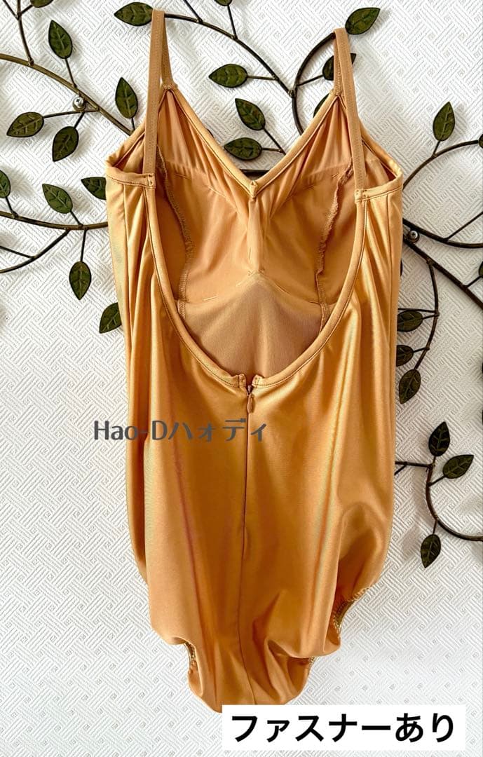 新品★ラテンタン★L★レオタード★胸パット付きインナー★バレエ