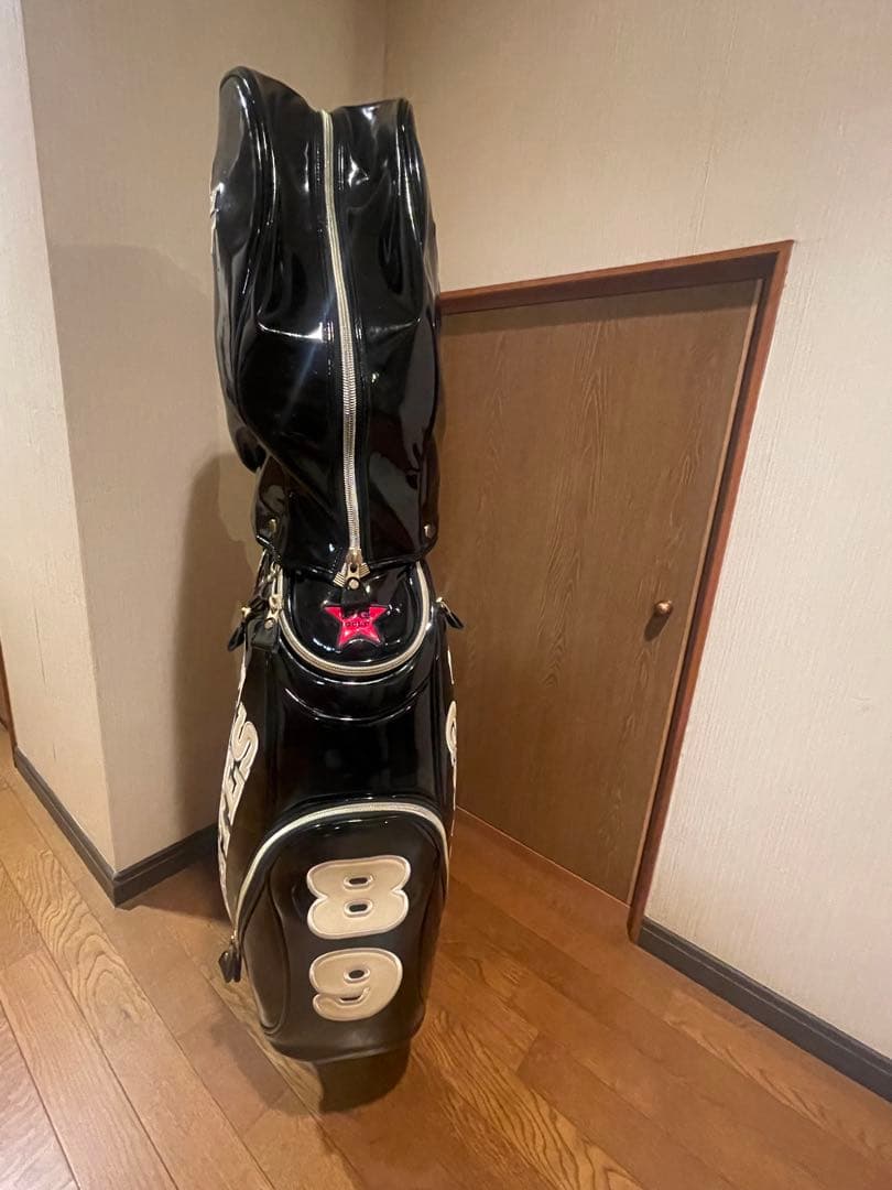 PEARLY GATES 89 ブラックキャディーバック　ヘッドカバー付き