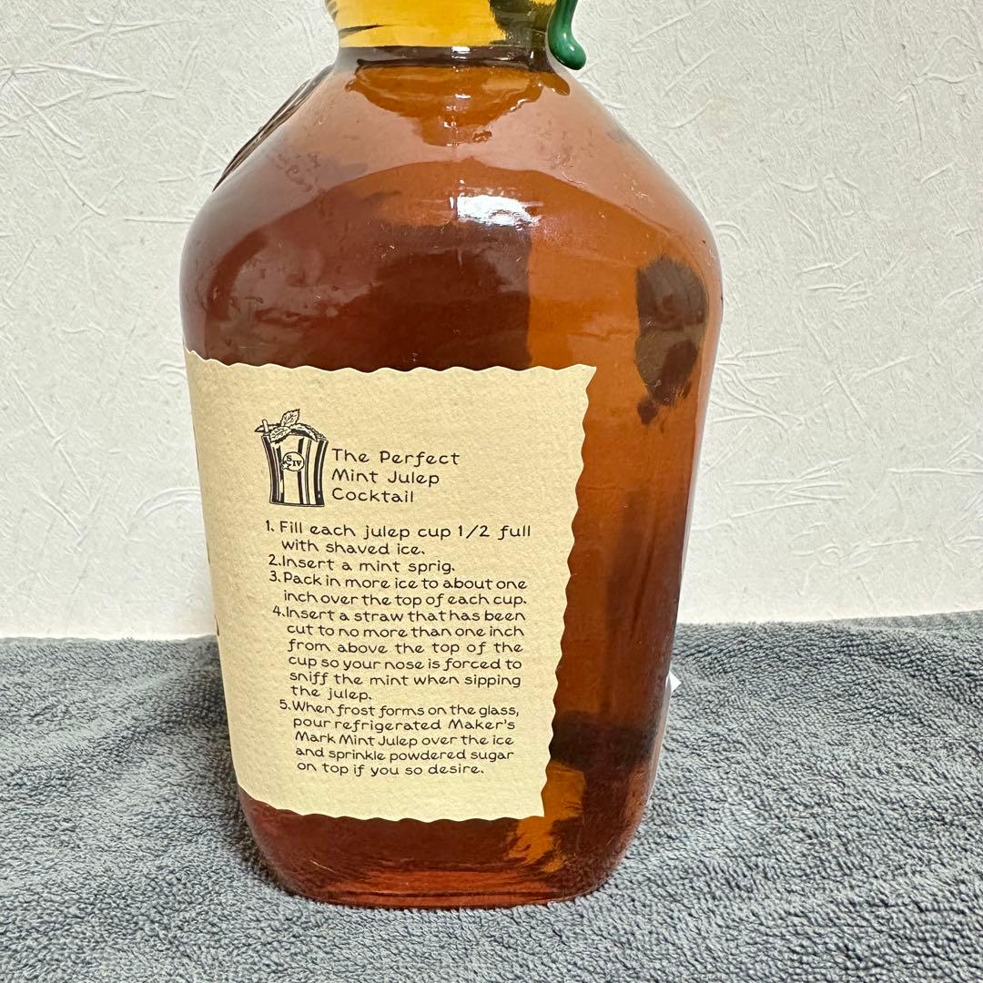 ウイスキー Maker's Mark Mint Julep 1000ml