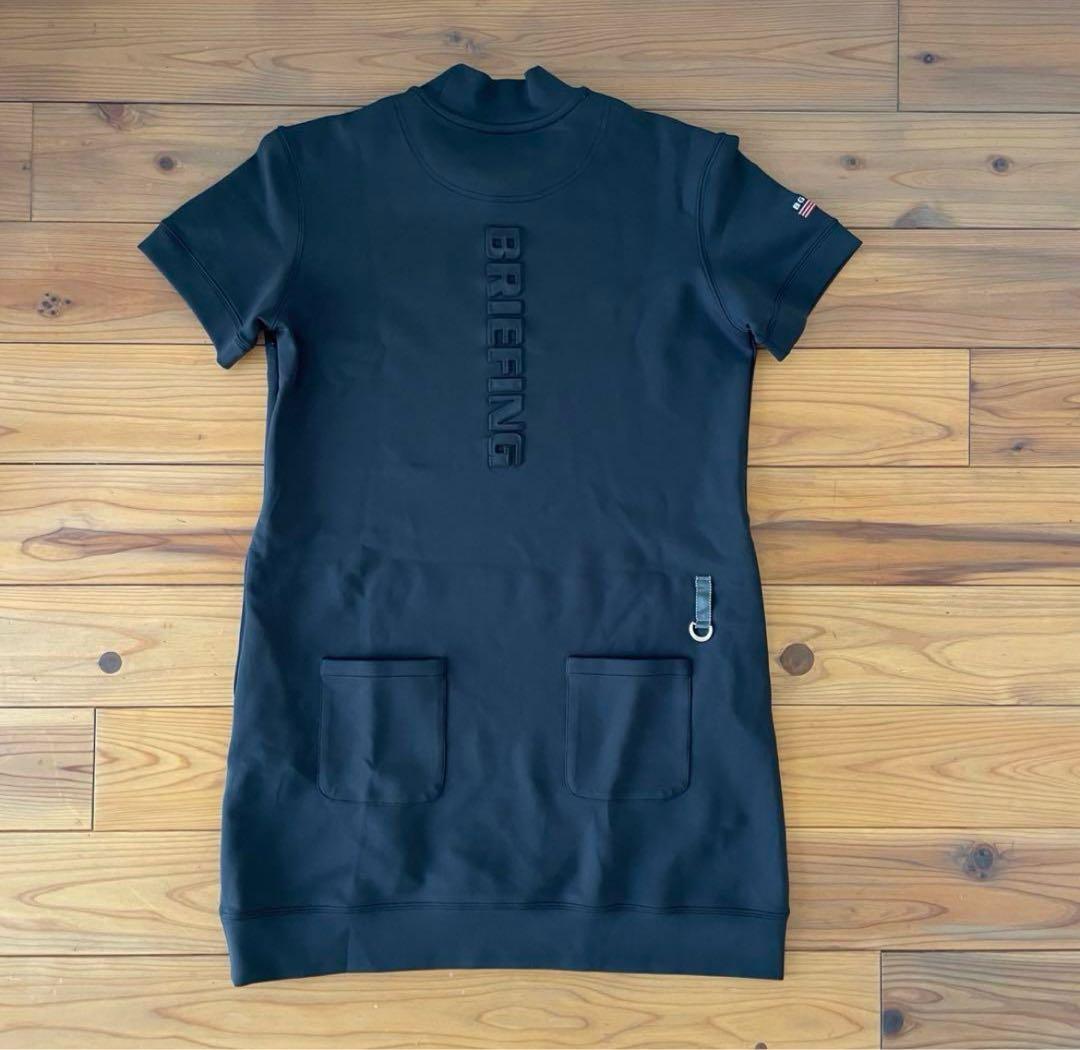 BRIEFING ブラック ワンピース S