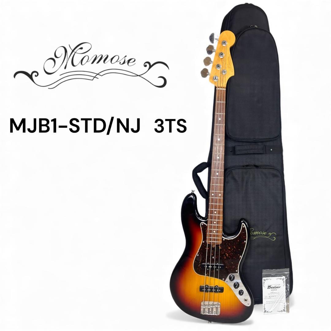 美品 Momose MJB1-STD/NJ 3TS ベース モモセ