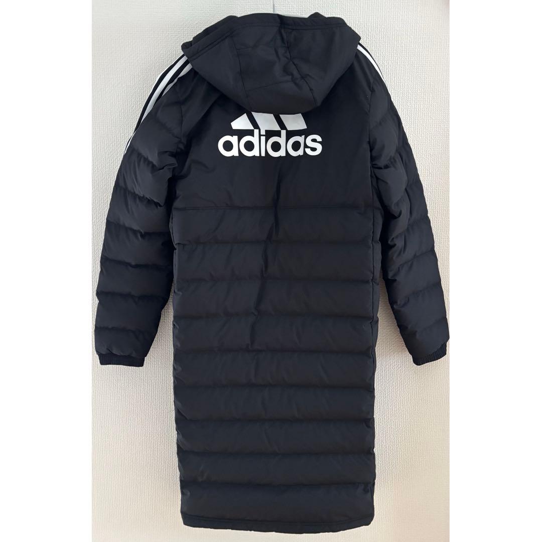 【未使用】 アディダス ダウン ベンチコート Tiro 21 黒 M サッカー