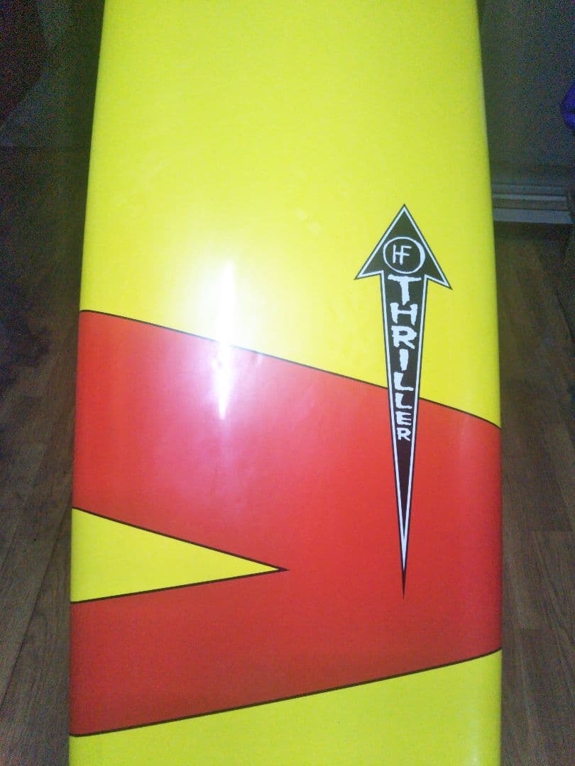 ハービーフレッチャースリラーロングボードフィンニットケース付き大幅値下げ